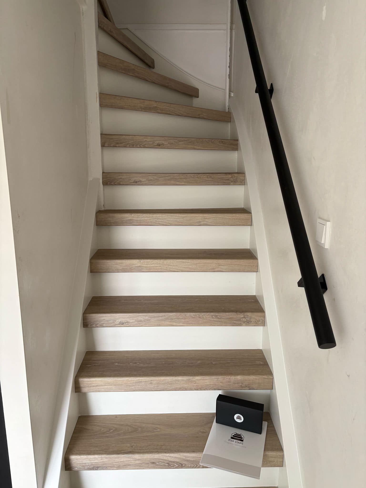 Traprenovatie PVC White Oak Andes
