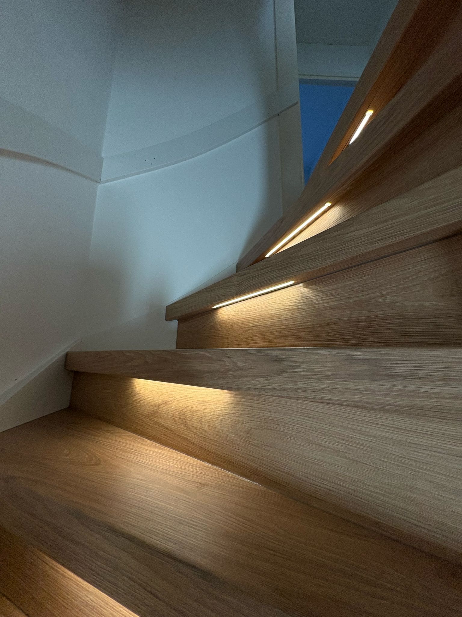 Traprenovatie Hickory Masonic Eiken