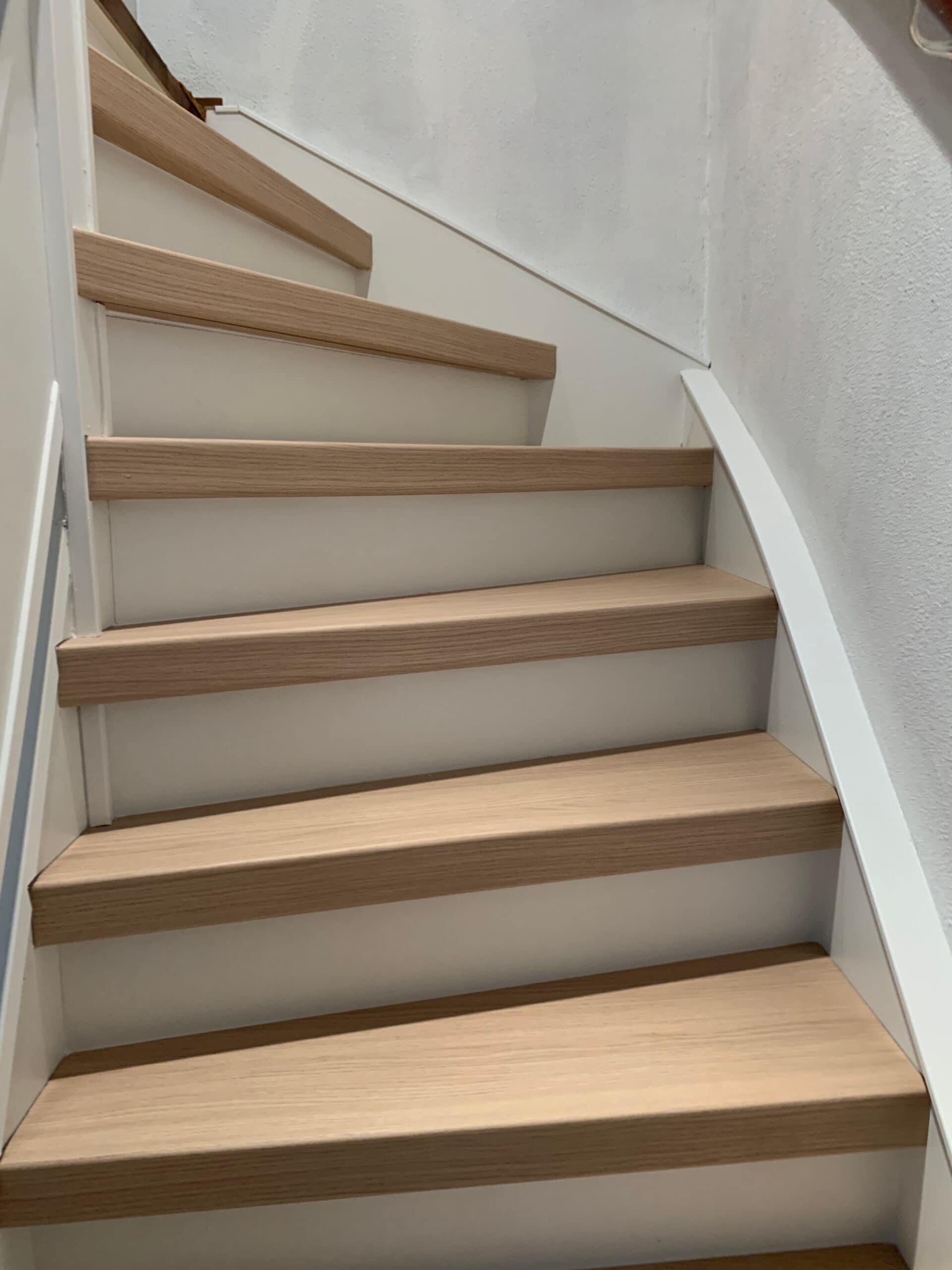 Traprenovatie met overzettreden | Star Stairs Traprenovaties