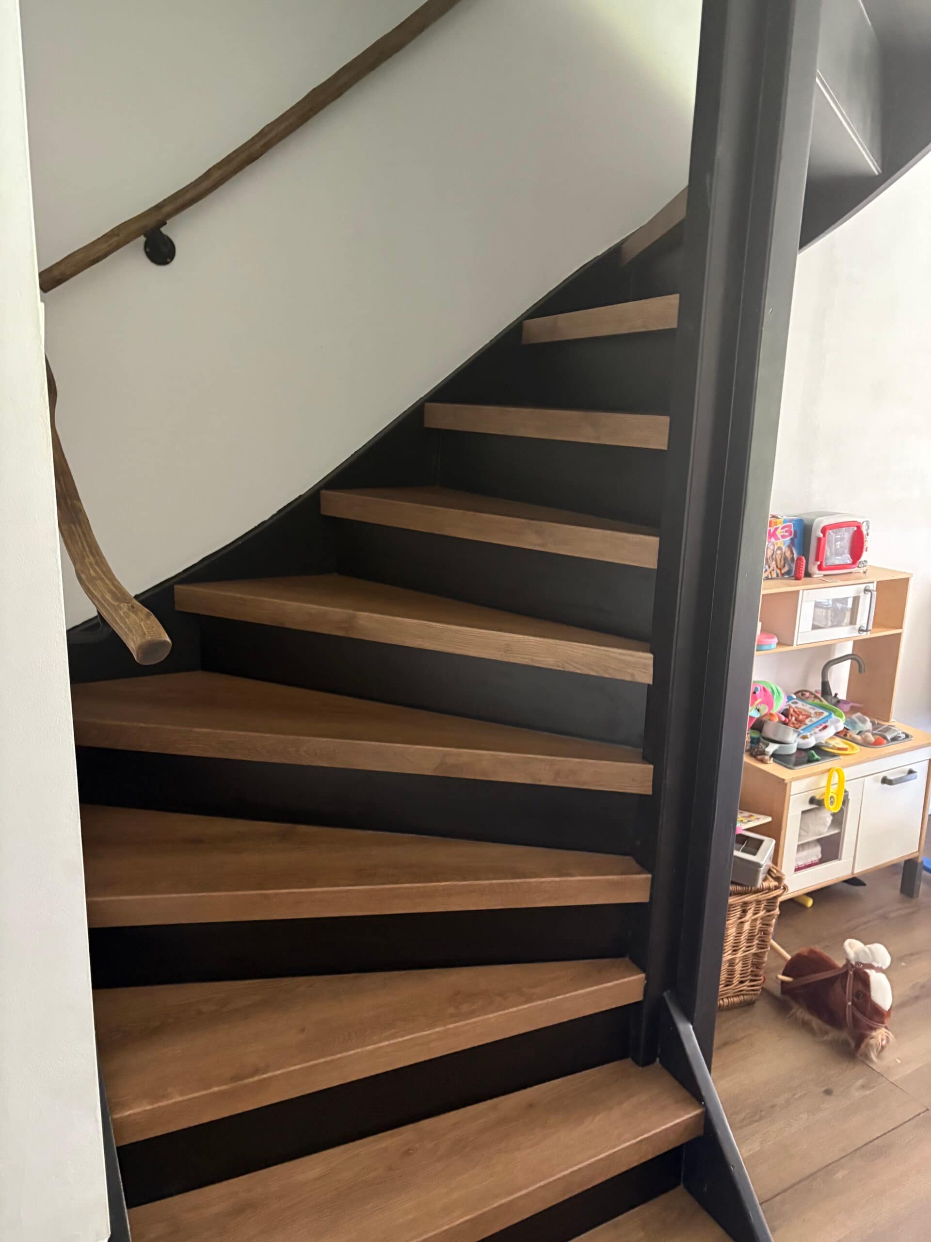 Pecan Oak traprenovatie | Star Stairs Traprenovatie