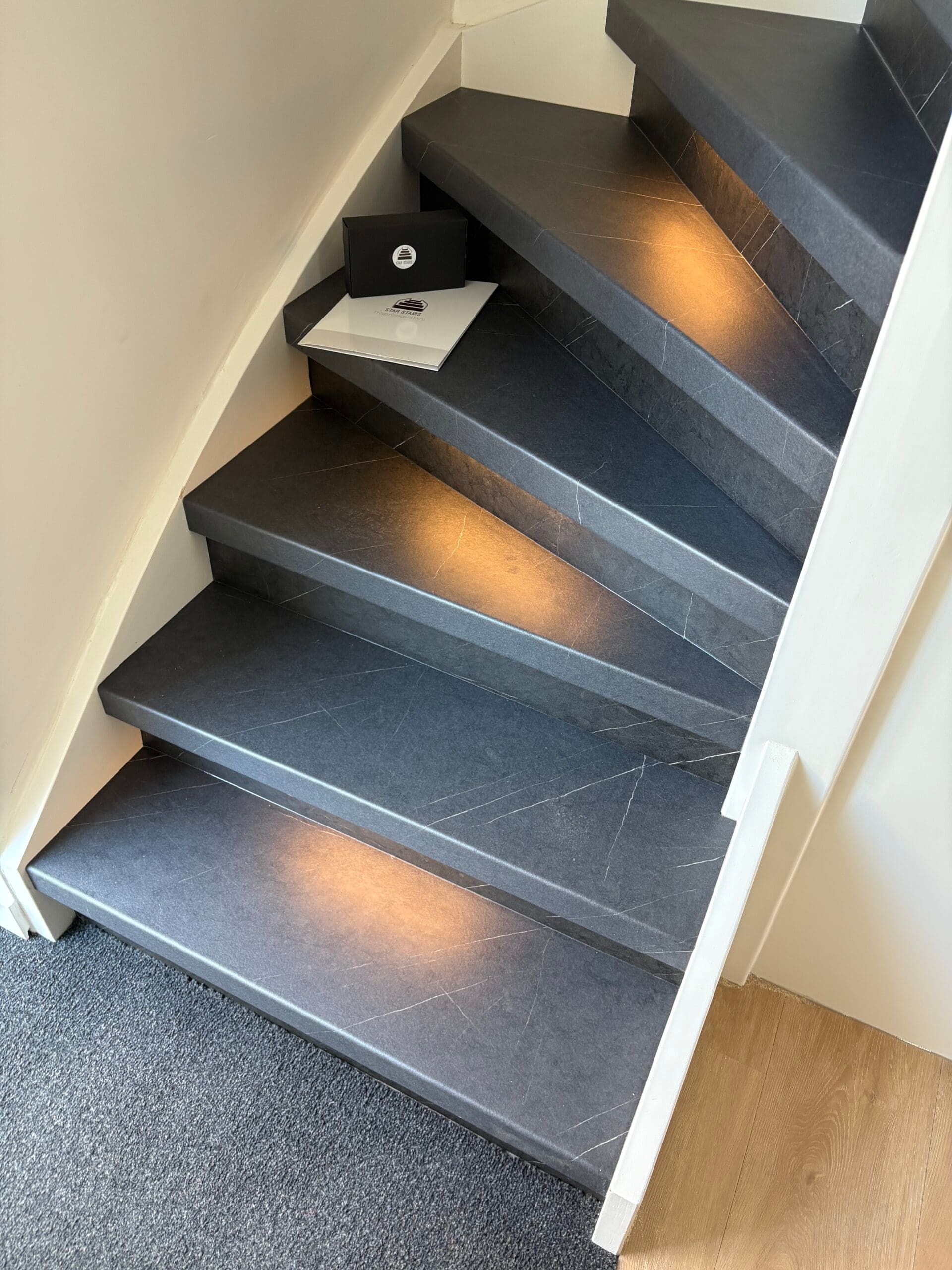 Inspiratie Marmer traprenovatie | Star Stairs Traprenovatie