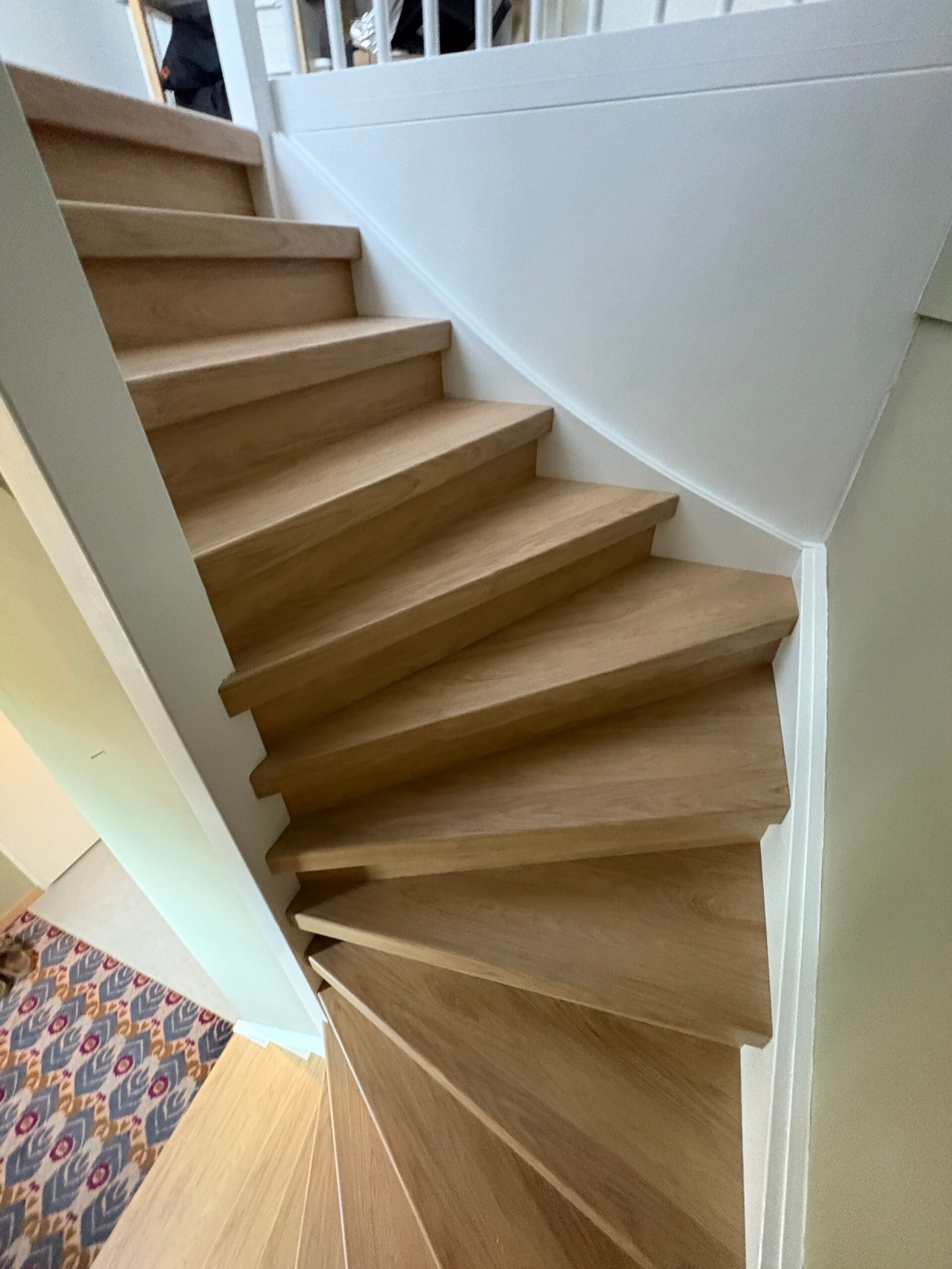 Inspiratie Hickory Masonic Eiken traprenovatie | Star Stairs Traprenovatie