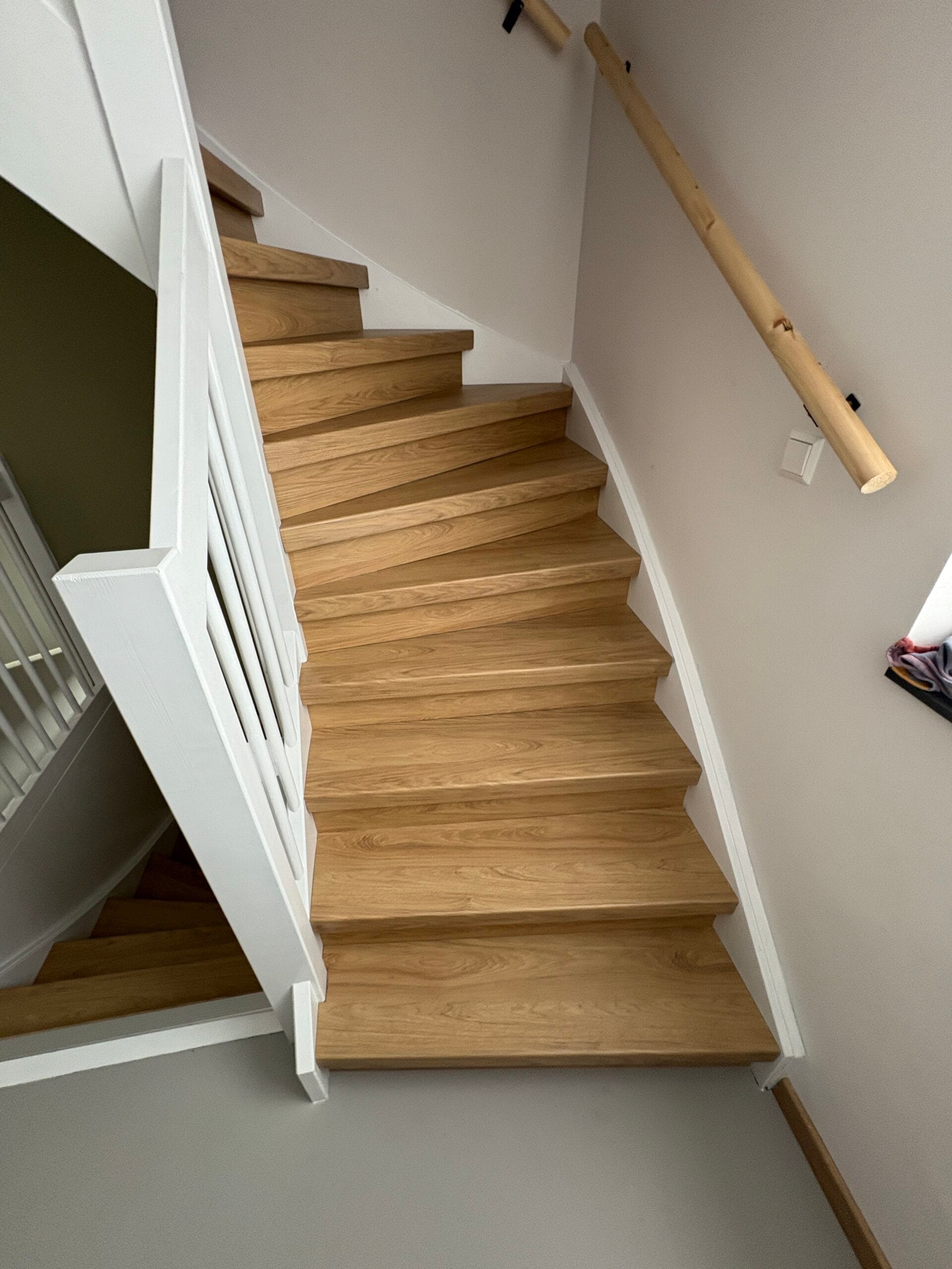 Inspiratie Hickory Masonic Eiken traprenovatie | Star Stairs Traprenovatie
