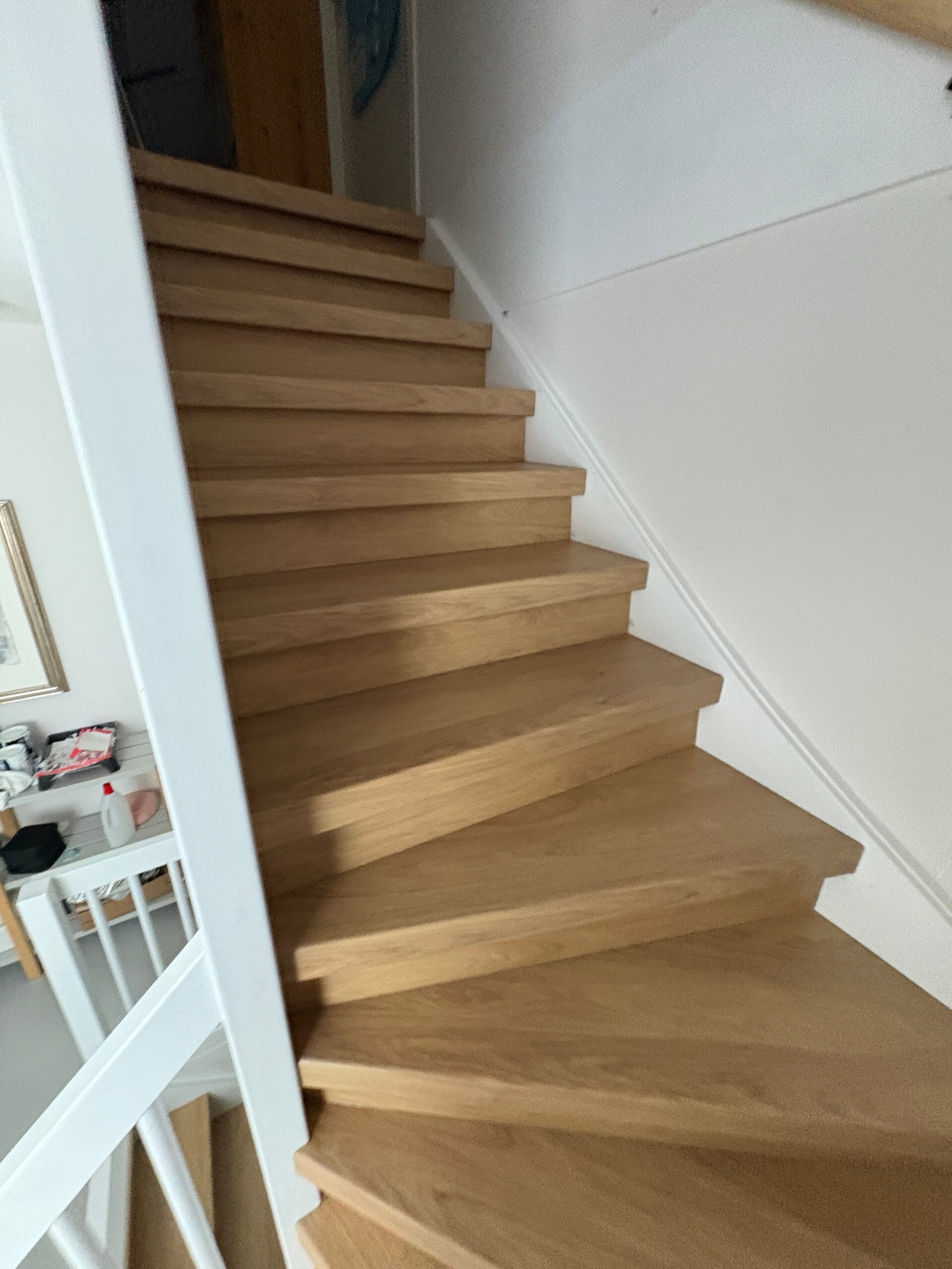 Inspiratie Hickory Masonic Eiken traprenovatie | Star Stairs Traprenovatie