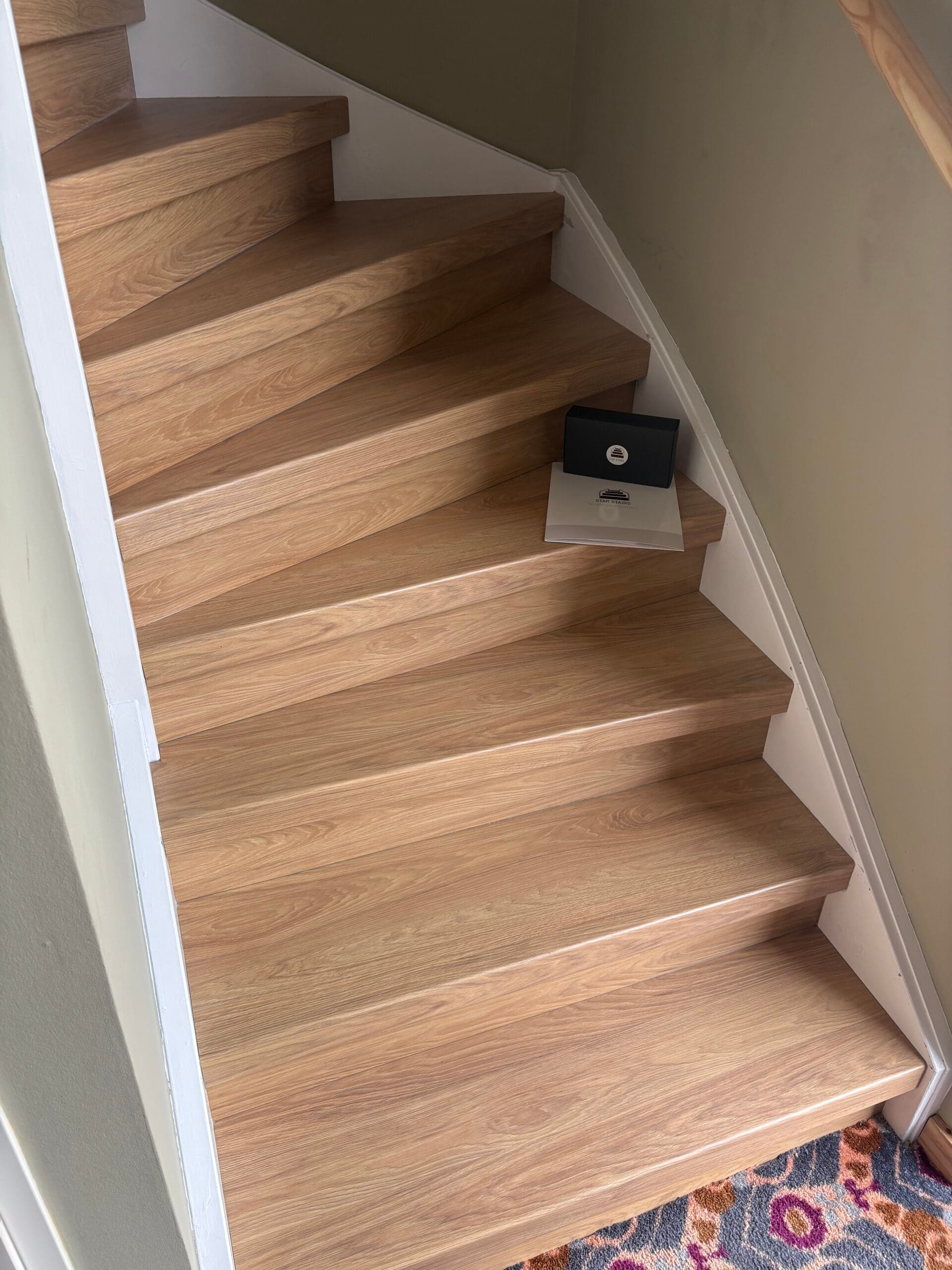 Inspiratie Hickory Masonic Eiken traprenovatie | Star Stairs Traprenovatie