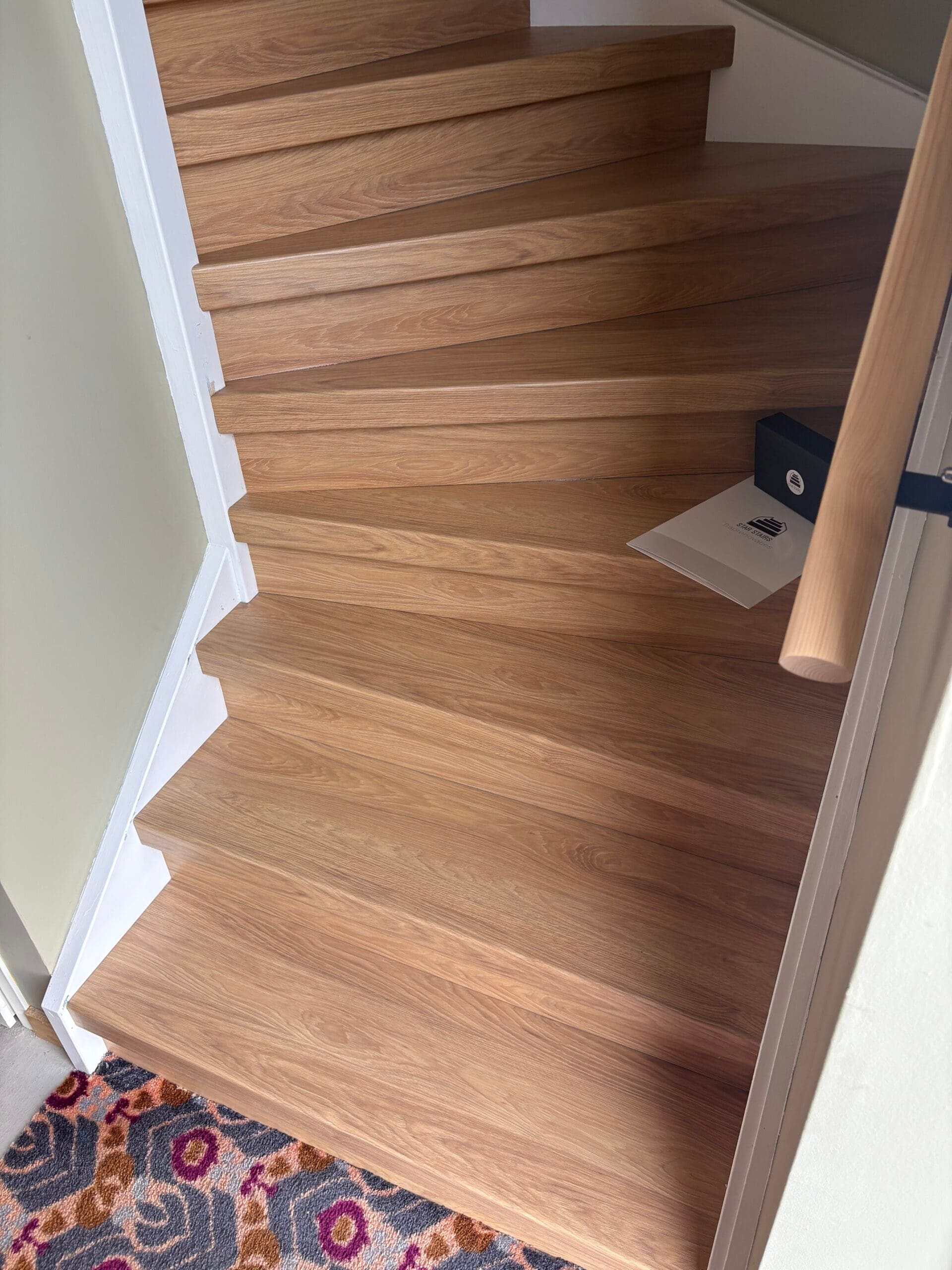 Inspiratie Hickory Masonic Eiken traprenovatie | Star Stairs Traprenovatie