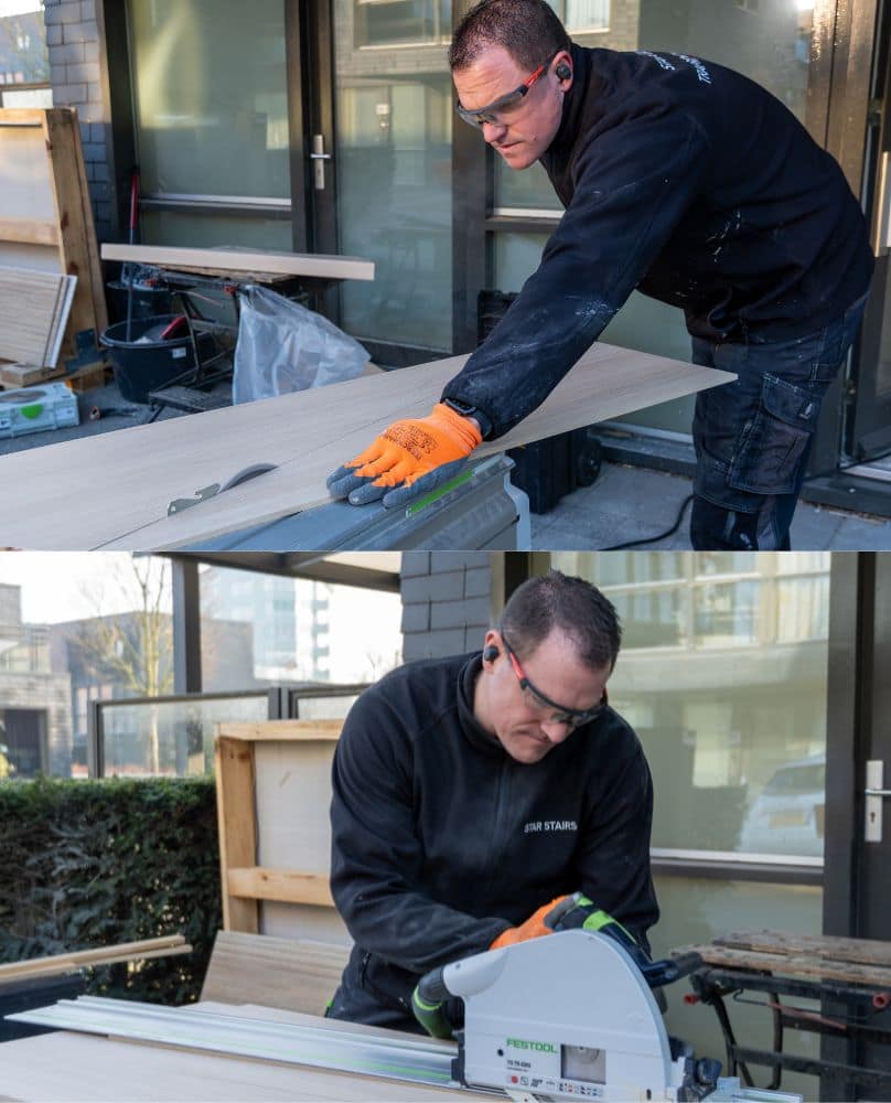 Werkwijze stap 2 | Star Stairs traprenovaties