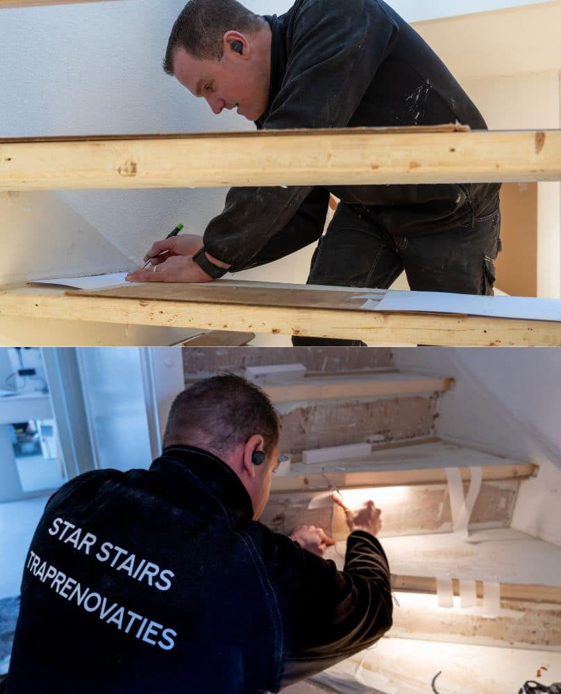 Werkwijze stap 1 | Star Stairs traprenovaties